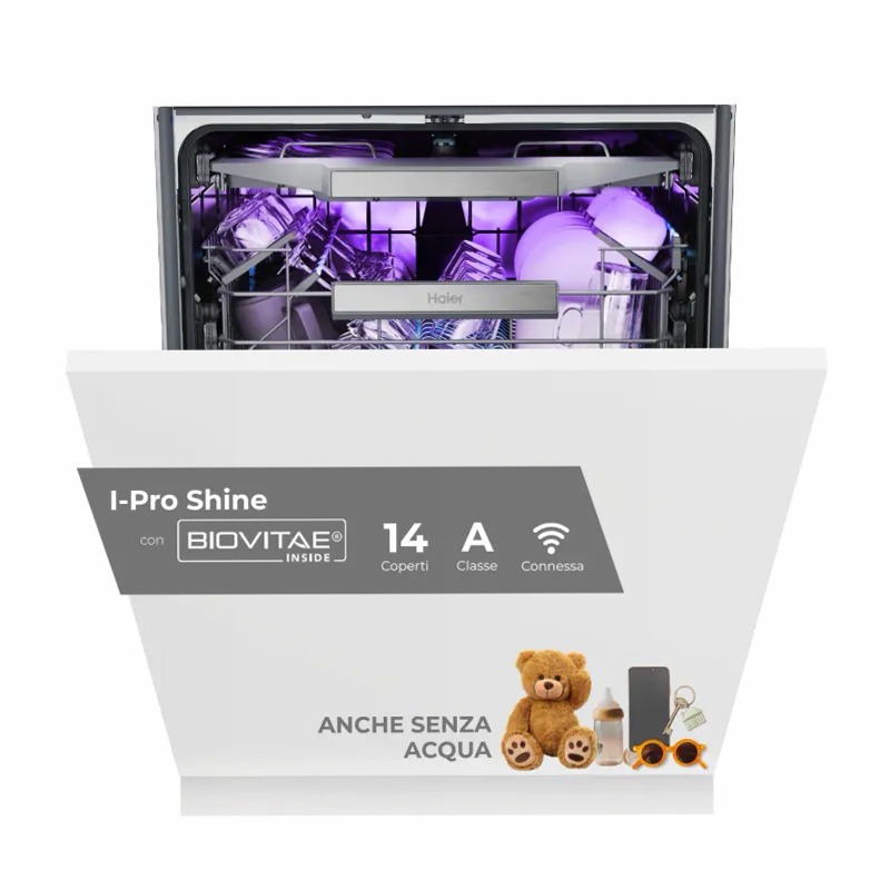 Lavastoviglie I-Pro Shine - Collezione Biovitae A 14 Incasso