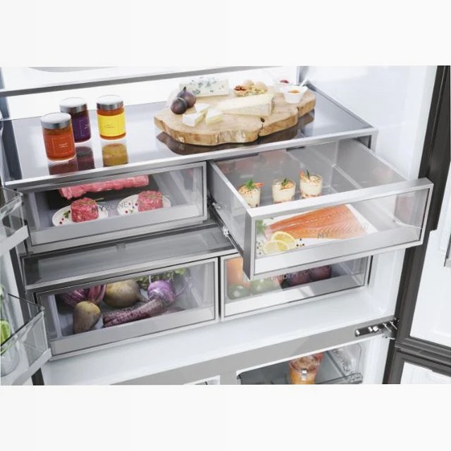Frigorifero Cube 90 - Serie 9 HCW9919ESGB Nero Multidoor Libera