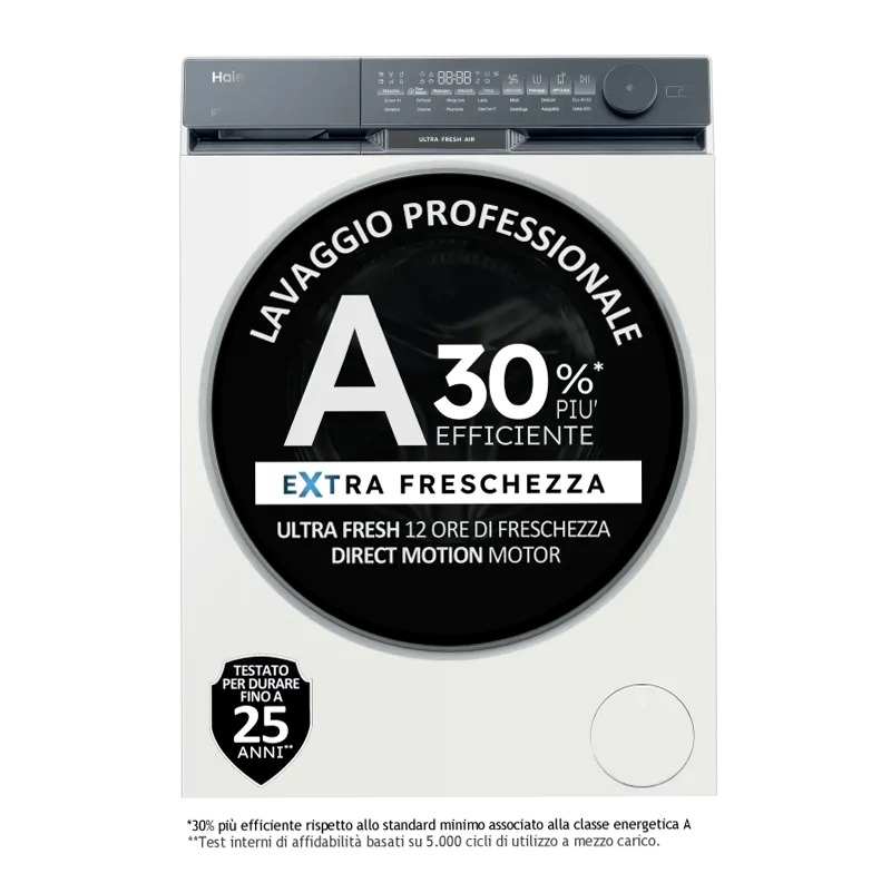 Lavatrice a carica frontale X Serie 9 - HW100-B14387U1 1400rpm 10kg Bianco Libera