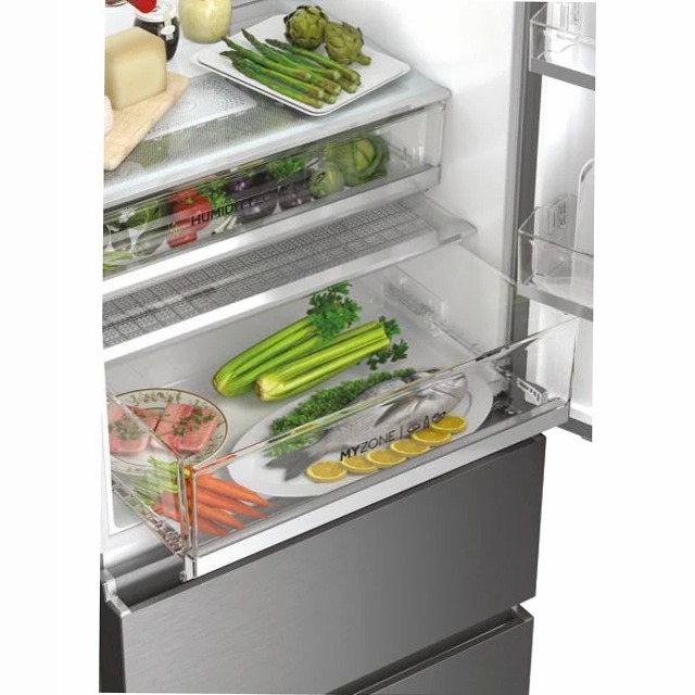 Frigorifero Combinato HTW7720ENMP Grigio Libera