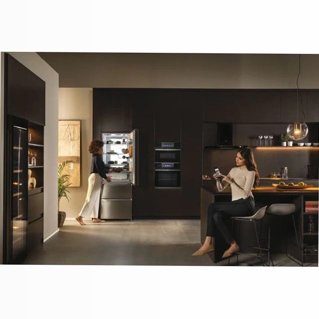 Frigorifero Combinato HTW7720ENMP Grigio Libera