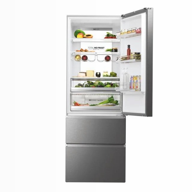 Frigorifero Combinato HTW7720ENMP Grigio Libera