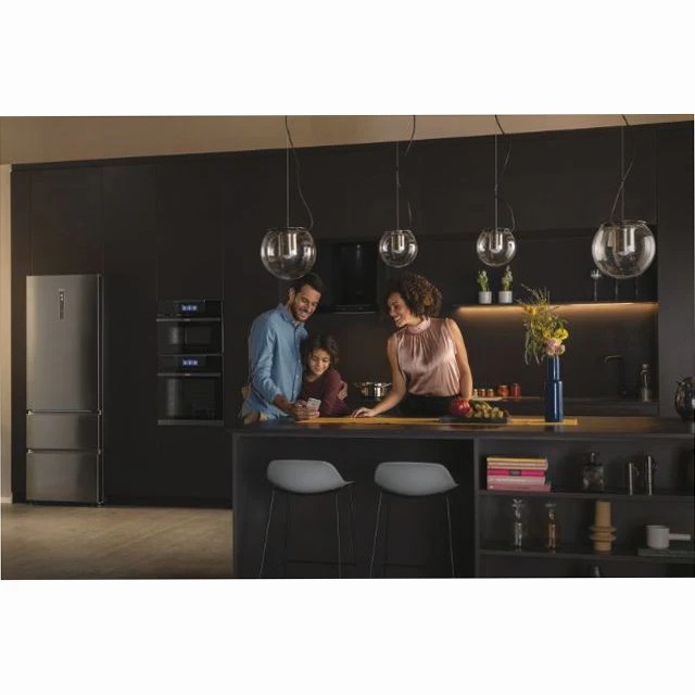 Frigorifero Combinato HTW7720ENMP Grigio Libera