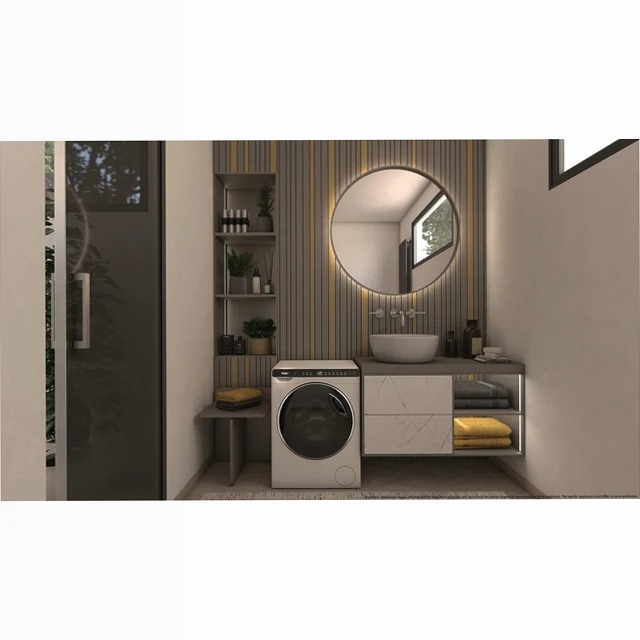 Lavatrice MiniDrum HW50-BP12307U1 1200rpm 5kg Bianco Libera