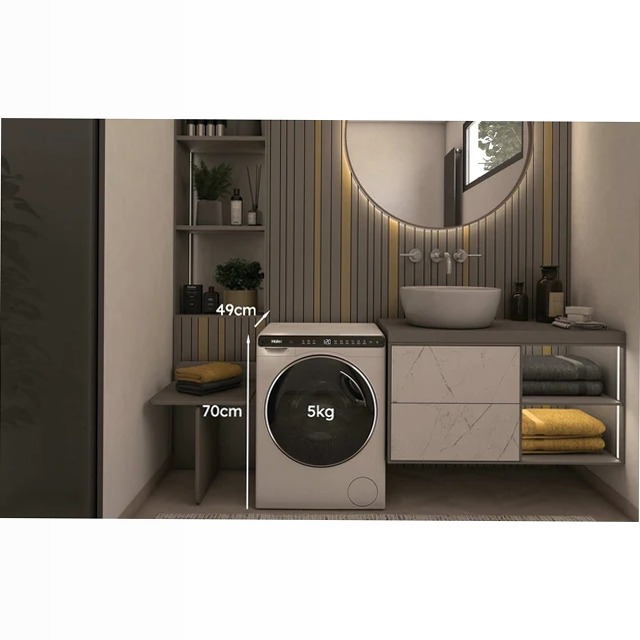 Lavatrice MiniDrum HW50-BP12307U1 1200rpm 5kg Bianco Libera