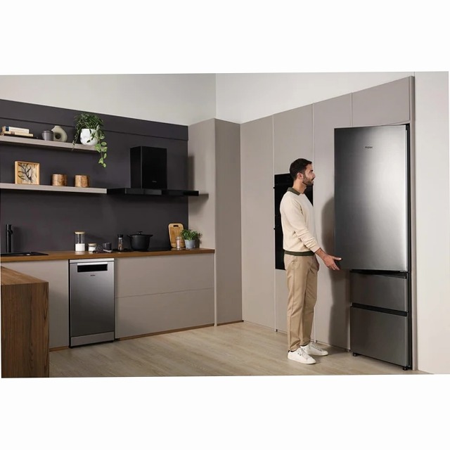 Frigorifero Combinato HTR3620CNMG - 34006118 Argento Libera