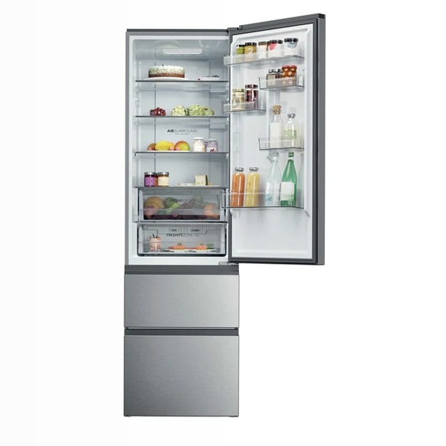 Frigorifero Combinato HTR3620CNMG - 34006118 Argento Libera