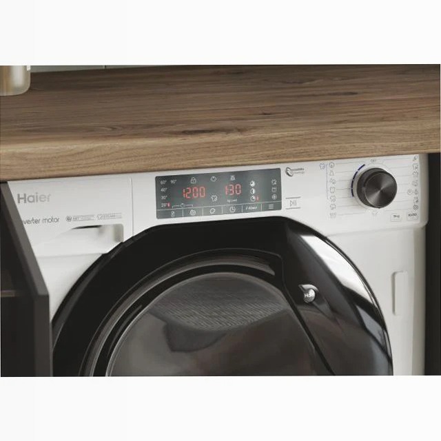Lavatrice Haier HWQ90B416FWB-S 1600rpm 9kg Bianco Incasso