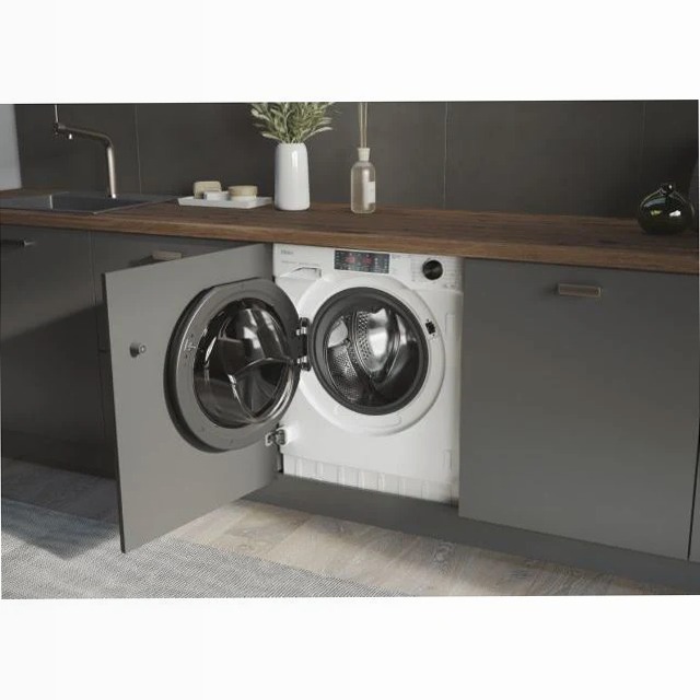 Lavatrice Haier HWQ90B416FWB-S 1600rpm 9kg Bianco Incasso