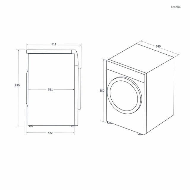 Lavasciuga - X Serie 11 - HWD100-BD14397U1 - 31019802