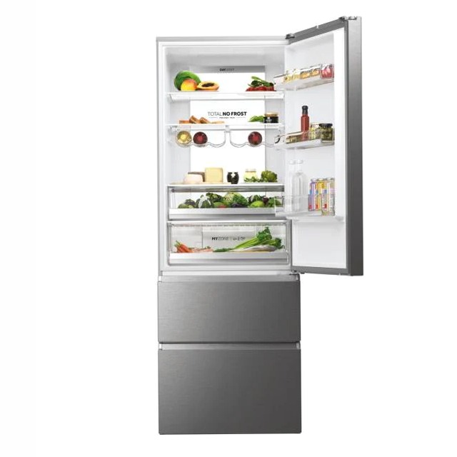 Frigorifero Combinato HTW7720DNMP - Serie 3D 70 Inox Libera