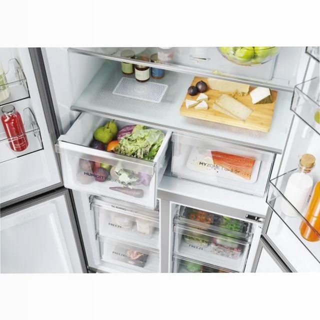 Frigorifero Multiporta Cube 90 Series HCR5919ENMB Nero Multidoor Libera