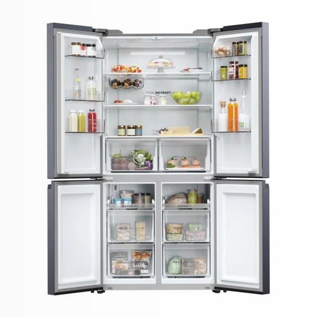 Frigorifero Multiporta Cube 90 Series HCR5919ENMB Nero Multidoor Libera