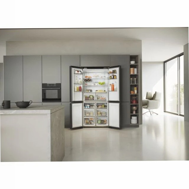 Frigorifero Multiporta Cube 90 Series HCR5919ENMB Nero Multidoor Libera