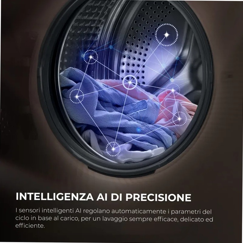 Lavatrice a carica frontale X Serie 7 - HW100-B14367GU1 1400rpm 10kg Antracite Libera