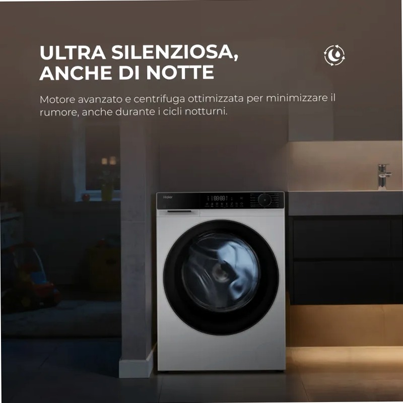 Lavatrice a carica frontale X Serie 7 - HW100-B14367GU1 1400rpm 10kg Antracite Libera