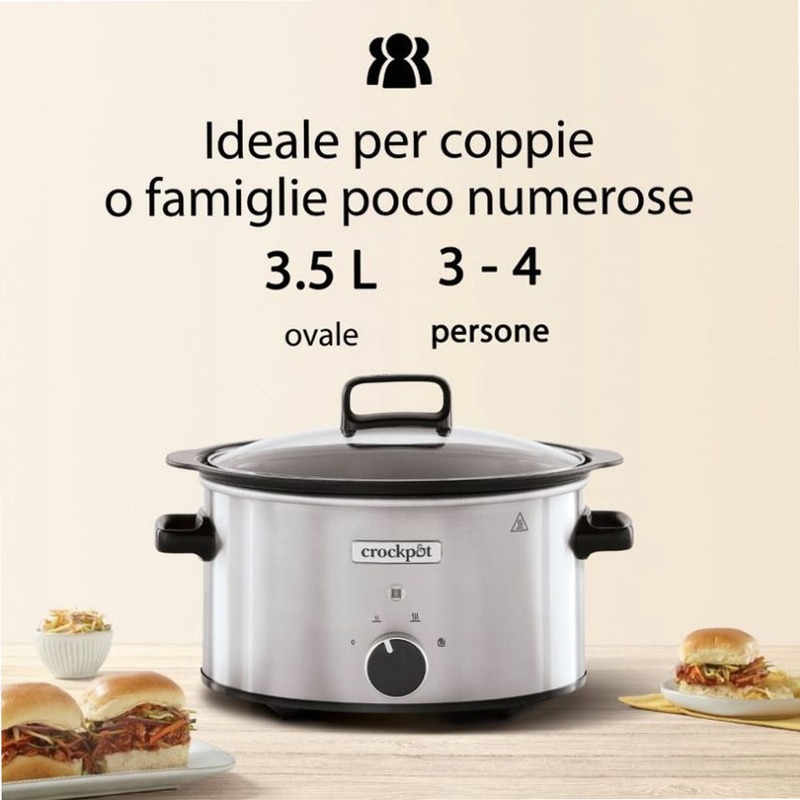 Crockpot da 3,5 lt
