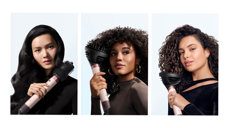 Multi-styler asciugacapelli Dyson Airwrap Co-anda2x™ - Mossi e ricci (Copper Plum)