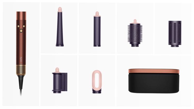 Multi-styler Dyson Airwrap i.d.™ connesso - Lisci e mossi (Copper Plum)