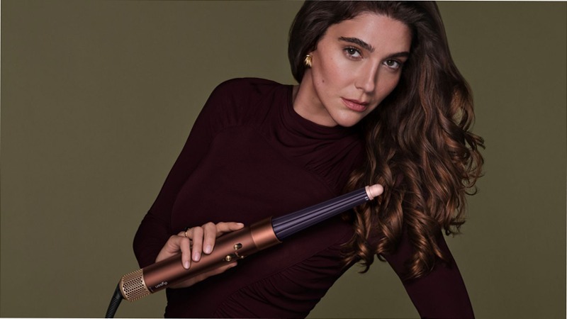 Multi-styler Dyson Airwrap i.d.™ connesso - Lisci e mossi (Copper Plum)