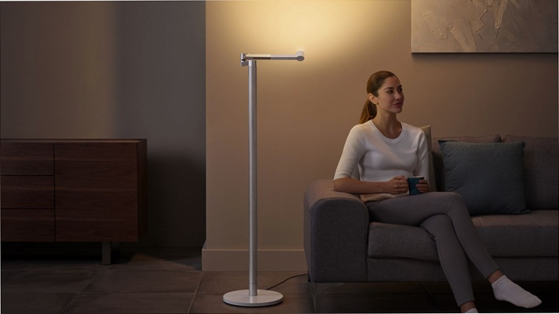 Lampada da terra Dyson Solarcycle Morph (Nero/Ottone)