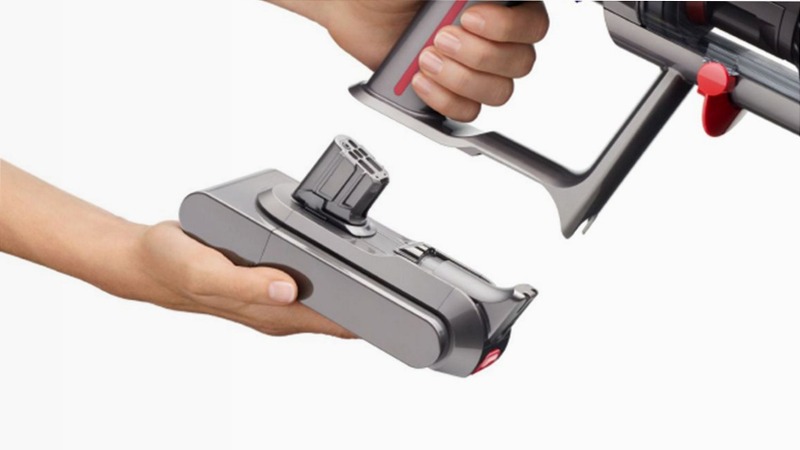 Aspirapolvere senza filo Dyson V12 Detect Slim Submarine A Blu