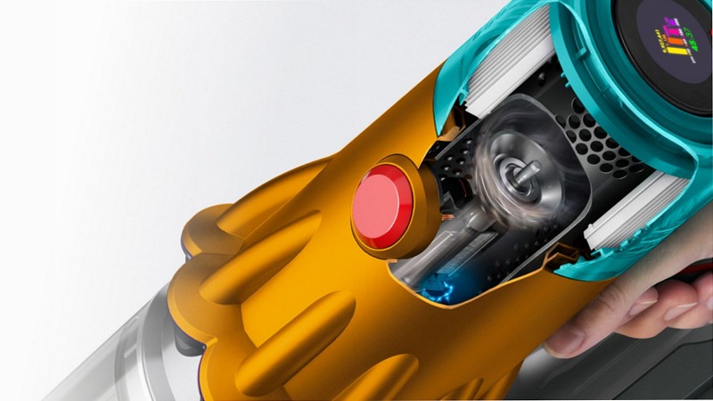 Aspirapolvere senza filo Dyson V12 Detect Slim Submarine A Blu