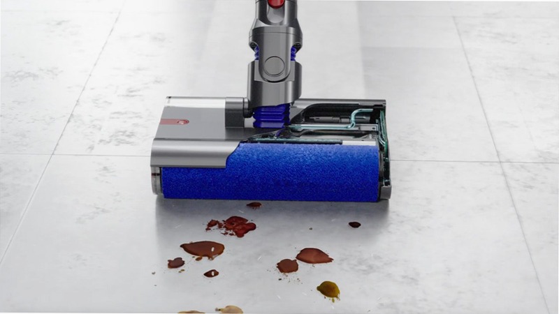 Aspirapolvere senza filo Dyson V12 Detect Slim Submarine A Blu