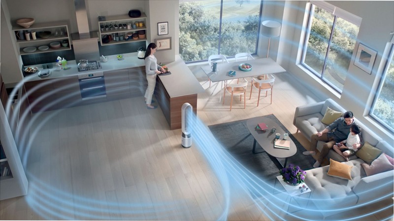 Purificatore Ventilatore Dyson Purifier Cool™ Gen1 (Bianco/Argento) TP10