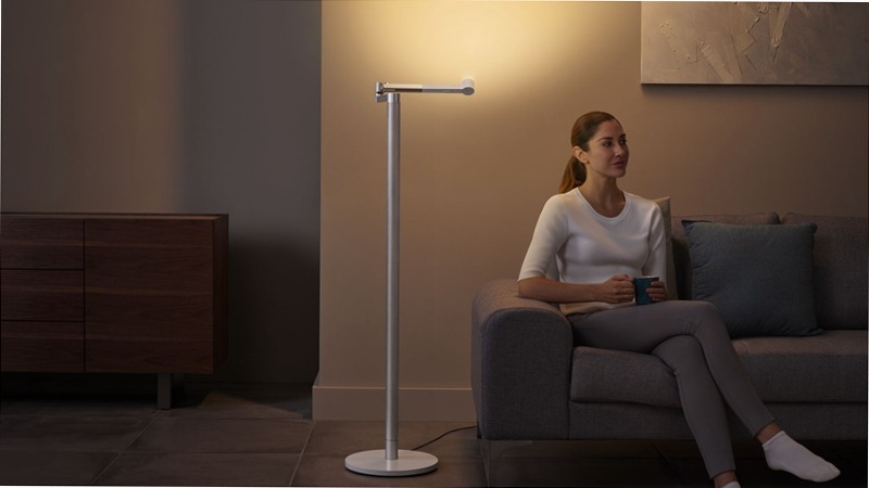 Lampada da terra Dyson Solarcycle Morph (nera)