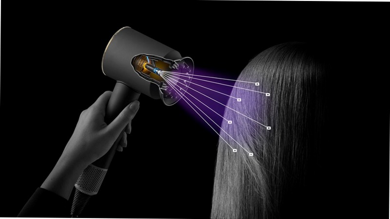 Asciugacapelli Dyson Supersonic Nural™ – Lisci e Mossi (Copper Plum)