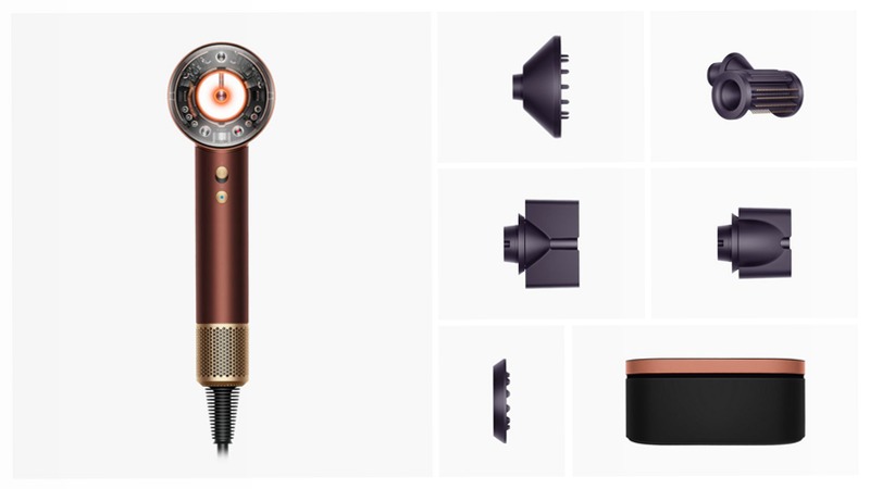 Asciugacapelli Dyson Supersonic Nural™ – Lisci e Mossi (Copper Plum)