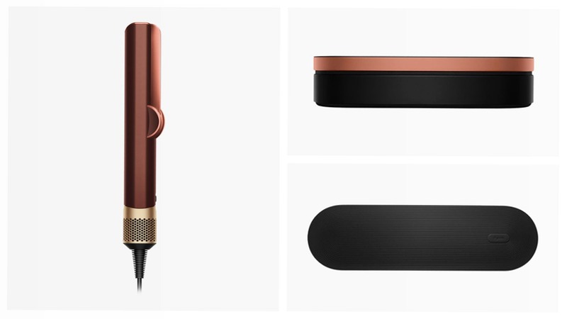 Asciugacapelli e piastra Dyson Airstrait™ (Plum/Copper)