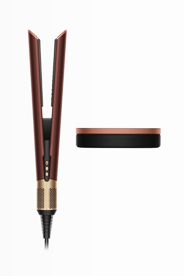 Asciugacapelli e piastra Dyson Airstrait™ (Plum/Copper)