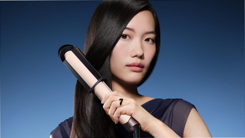 Piastra per capelli Dyson Corrale CoolShine™ (Jasper Plum)
