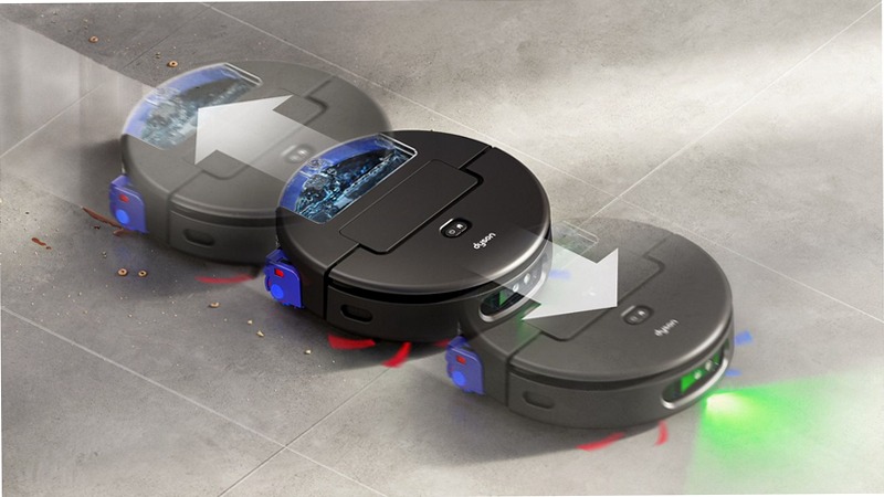 Robot Aspirapolvere Dyson Spot+Scrub™ Ai