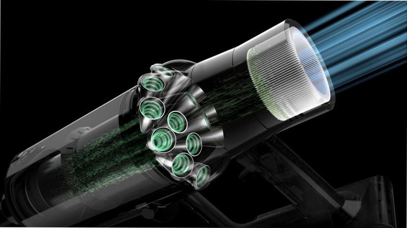 Aspirapolvere senza filo Dyson Cyclone V10 Submarine A Blu