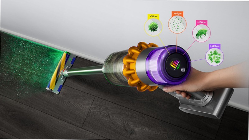 Aspirapolvere Senza Filo Dyson V15 Detect™ (oro) A Oro 230w