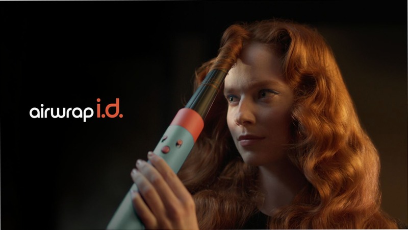 Multi-styler Asciugacapelli Dyson Airwrap i.d.™ Acquamarina/Tangerine