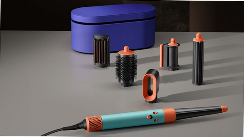 Multi-styler Asciugacapelli Dyson Airwrap i.d.™ Acquamarina/Tangerine