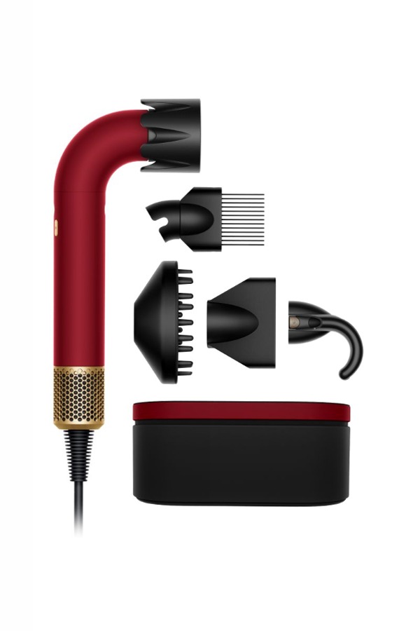 Asciugacapelli Dyson Supersonic r™ - Mossi e Ricci (Red Velvet/Gold)