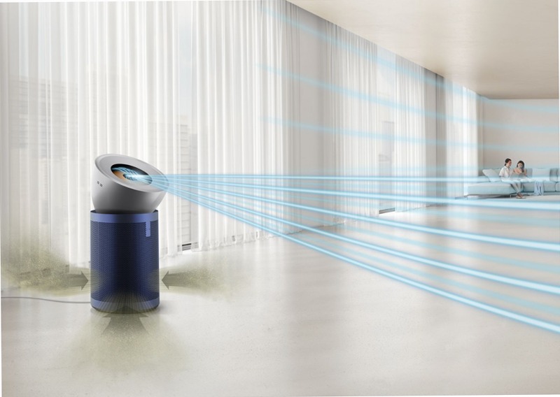 Purificatore ventilatore Dyson HEPA Big+Quiet Formaldehyde (bianco/argento)
