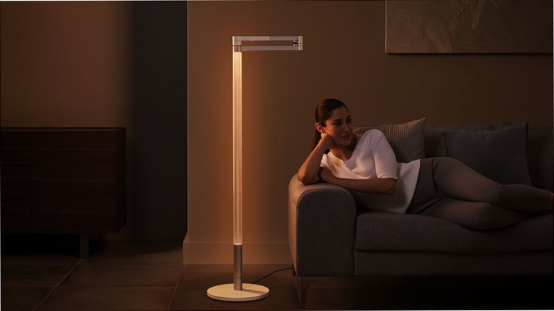 Dyson Solarcycle Morph da terra (bianco/argento)