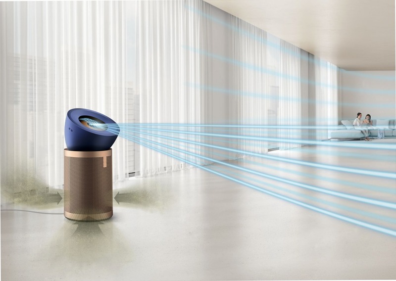 Purificatore ventilatore Dyson Purifier Big+Quiet Formaldehyde (Oro/Blu di prussia)