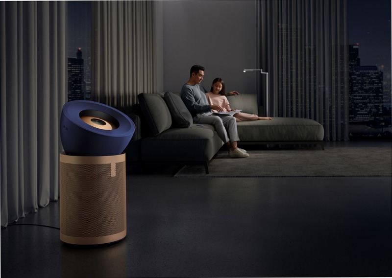 Purificatore ventilatore Dyson Purifier Big+Quiet Formaldehyde (Oro/Blu di prussia)