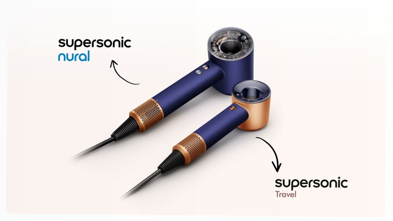 Asciugacapelli Dyson Supersonic™ Travel (Blu di Prussia/Rame)