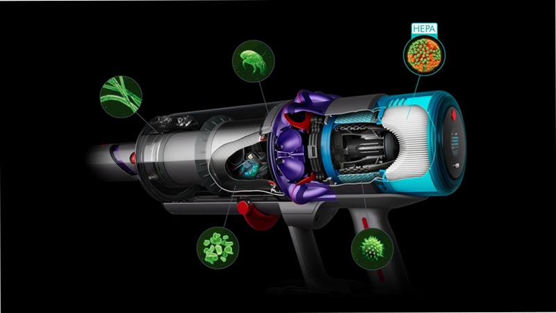 Aspirapolvere Senza Filo Dyson Gen5 Detect (Viola/Nichel) A Viola 280w