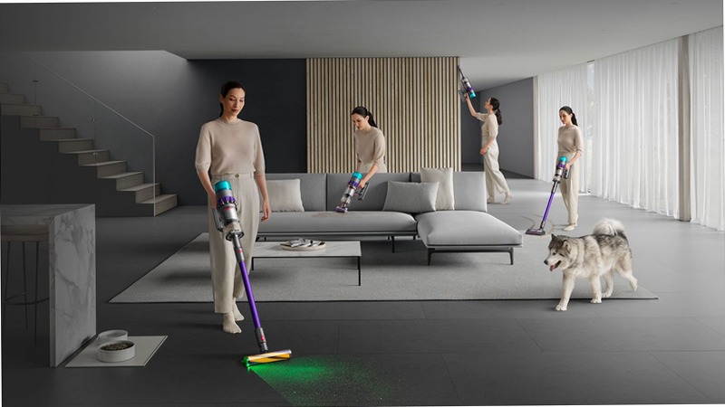 Aspirapolvere Senza Filo Dyson Gen5 Detect (Viola/Nichel) A Viola 280w
