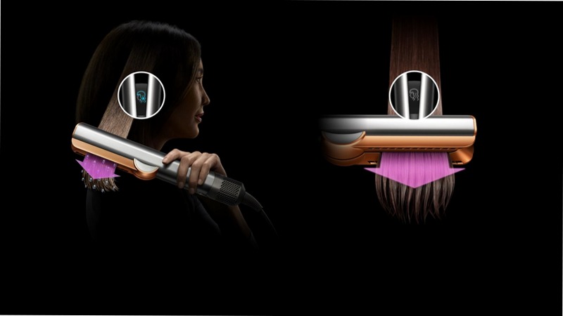 Piastra Asciugacapelli Dyson Airstrait™ (Amber Silk)