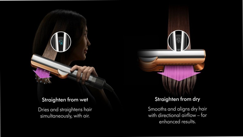Piastra Asciugacapelli Dyson Airstrait™ (Amber Silk)